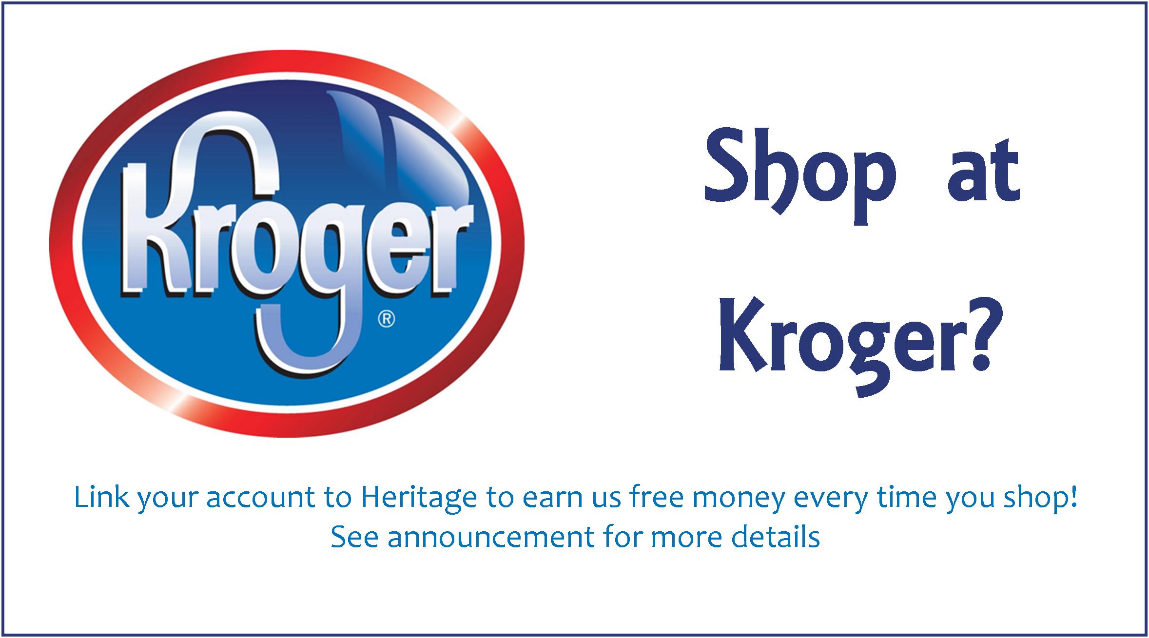 Kroger Fundraiser Website